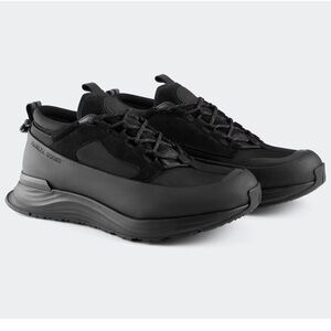 Canada Goose Black Men’s Low-Top Sneakers — Streamlined Athletic Design